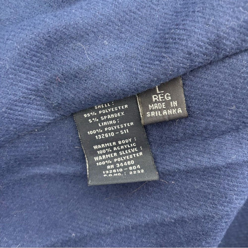 London Fog Women's Blue Coat Button Front Large - Picture 6 of 8